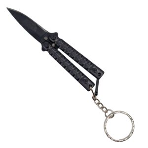 3.75" Mini Butterfly Knife with Keychain