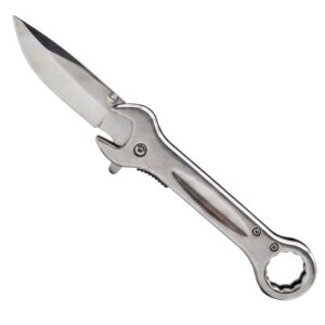 7.5" Spring Assisted Knife with 14mm Wrench