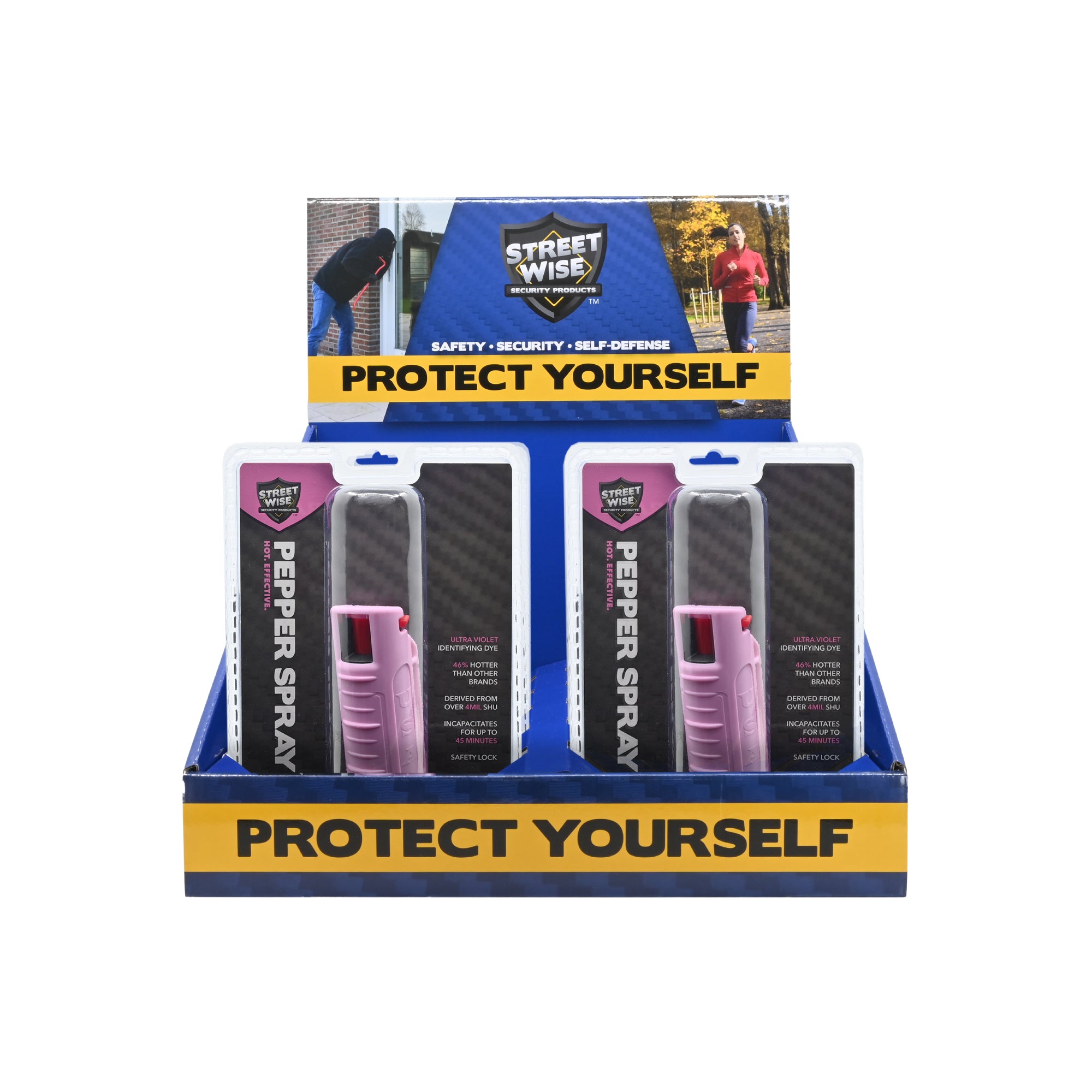 10-pack Stream Pepper Spray Countertop Display - Image 3