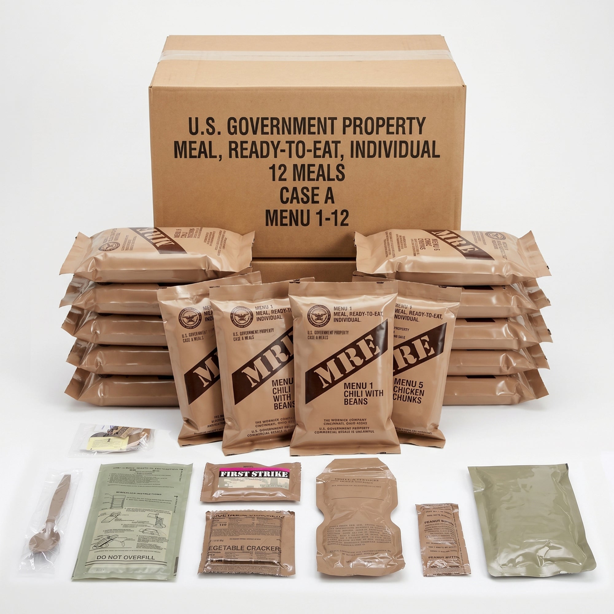 U.S. Military MRE Meals Ready-To-Eat - Image 2
