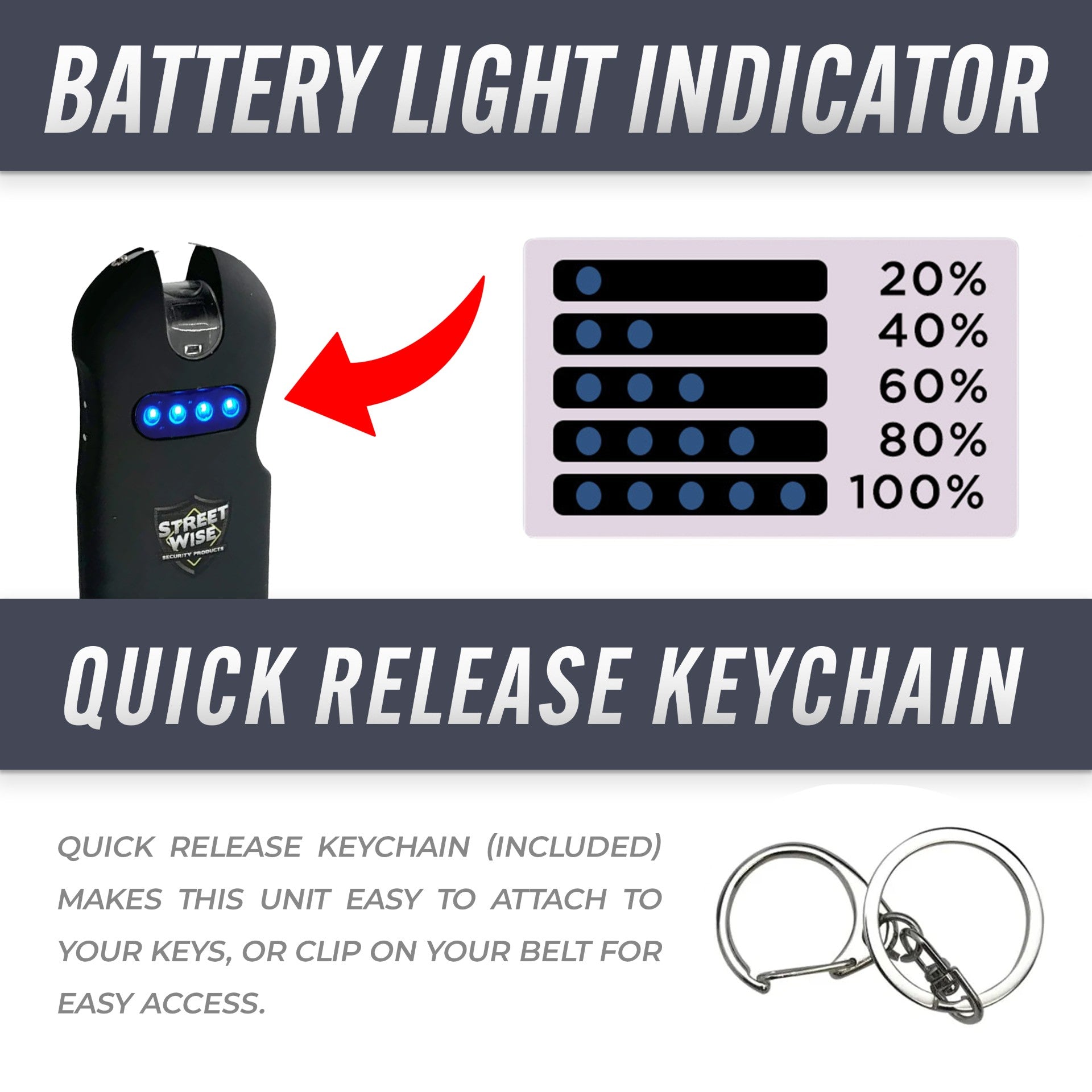 SMART 24,000,000* Keychain Stun Gun - Image 3