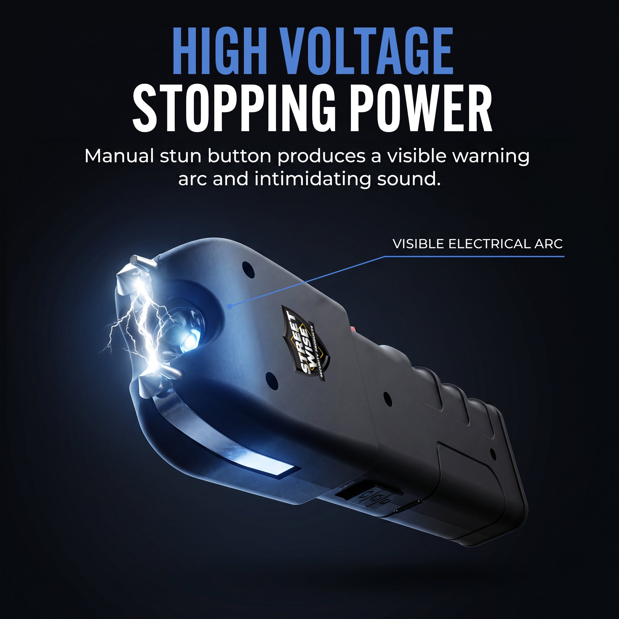 Tap Out 85,000,000 Stun Gun with Auto Stun - Image 3