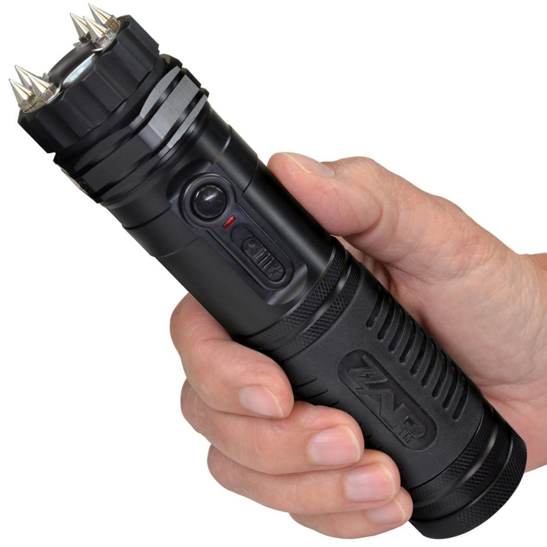 ZAP Light Extreme Stun Gun Flashlight with Spiked Electrodes
